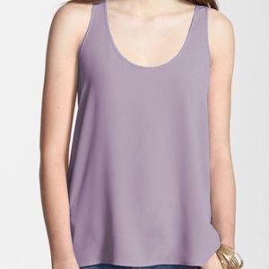 Nordstrom Frenchi Lavender Tank Tops, Small